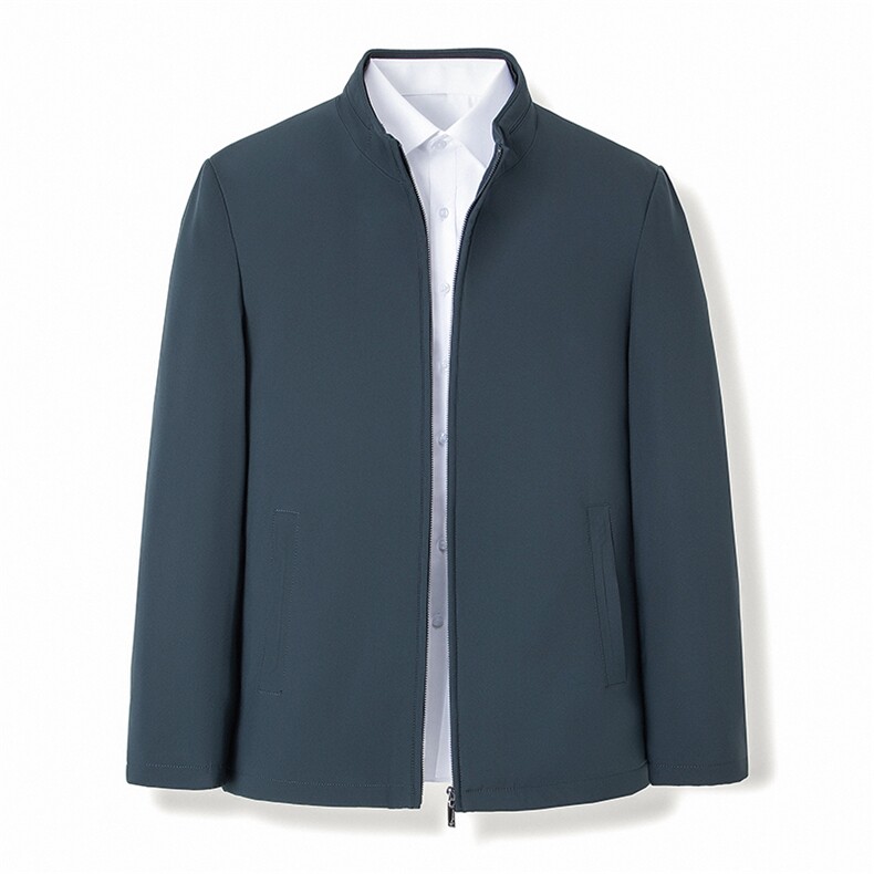 棉服男2023冬季新款立领中年商务休闲爸爸装棉袄保暖加厚棉衣外套,男装棉衣,电商B212（原钱塘6029）