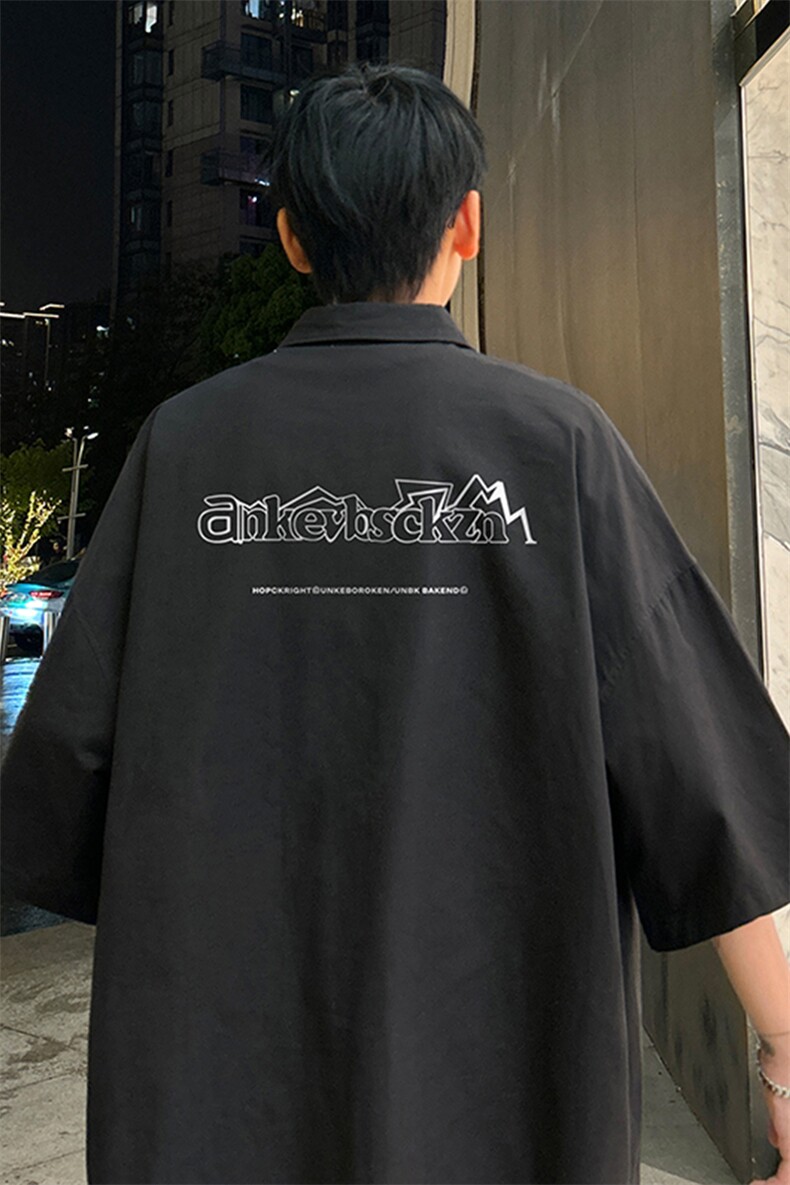 量大优供视频冰丝短袖衬衫男DS187-特P25,男装衬衫,电商B367