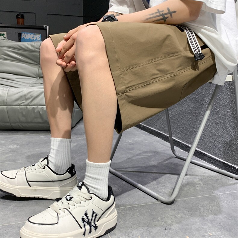 高品夏季工装短裤男纯色宽松大码运动五分裤DSA157B-D608-特P40,男装牛仔裤,电商A157B