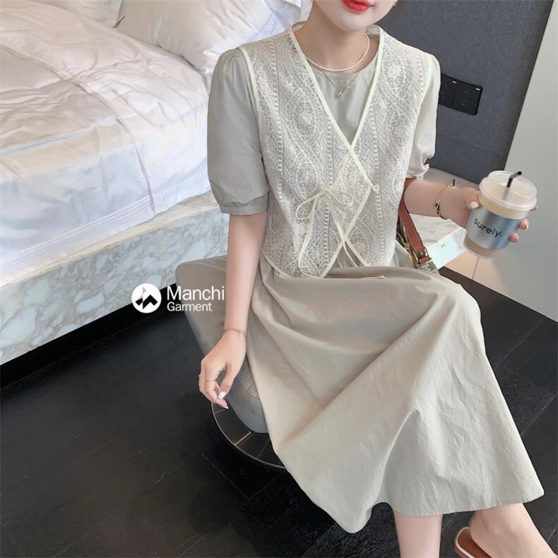 【现货】夏季新款韩系连衣裙，女装连衣裙，She