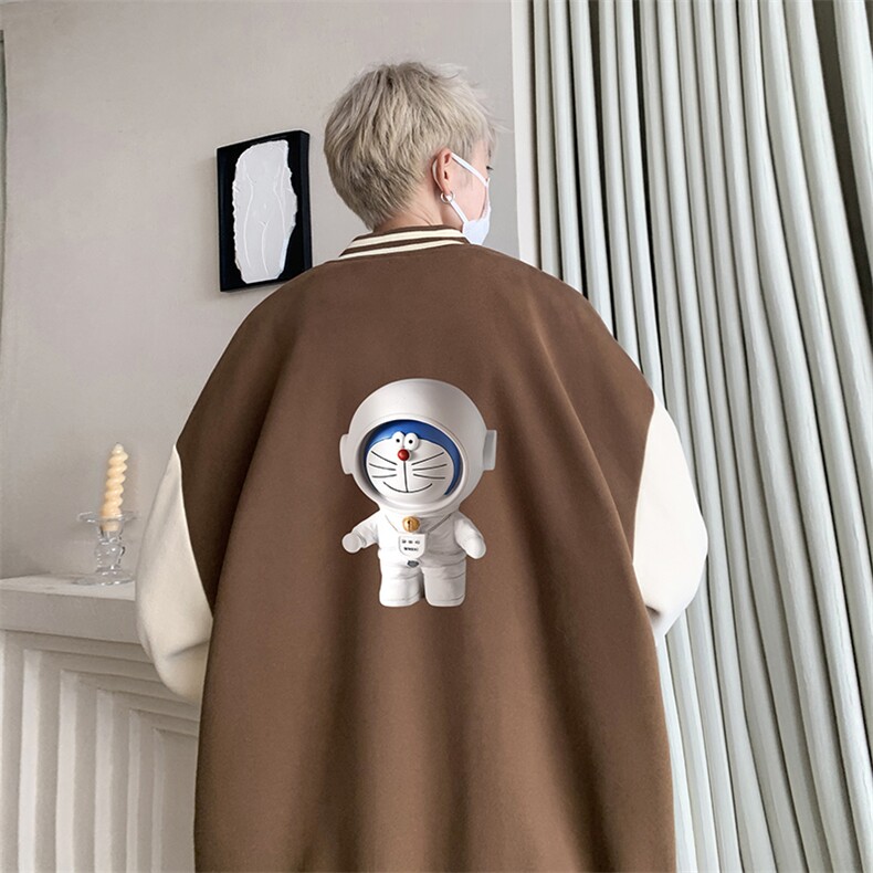 摇粒绒棒球服男大码开衫卫衣男夹克BF86233-P65,男装夹克,电商A040