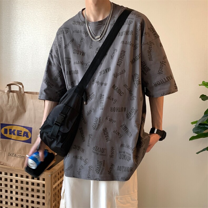 印花字母T恤男女同款917-1T80P28,男装T恤,星座917-1