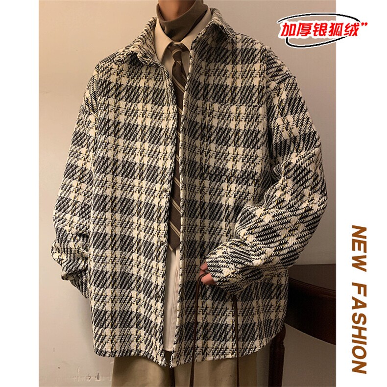 特批P65无差价薄款改韩版小香风棉服男银狐绒加绒外套J547J加绒,男装棉衣,电商A001-1