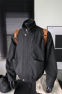 cleanfit美式全棉帆布多口袋大码短款夹克外套男J5247-特P88控158图片