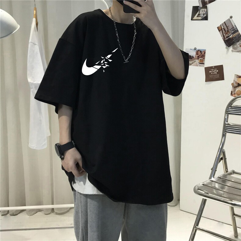 T001男女中性宽松短袖半截袖夏新男装TEE学生青少年圆领班服大码,男装T恤,星座115A(原星座507）