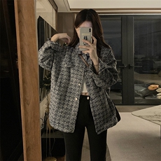 C664-88时尚百搭复古设计感小众外套女韩版小香风夹克上衣，男装夹克，星座911-2(原星座613-2）