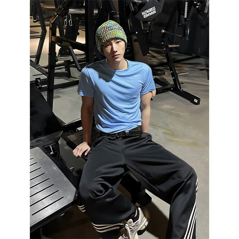 备货10W件2026夏季新款速干排汗大码T恤DT6296特P9.5建议零售价38，男装T恤，电商A001-1