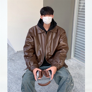 常规PY03-P88 加棉MY03-P118 现货 秋冬款皮夹克皮棉衣棉服图片