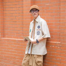 夏季短袖衬衫C322P34，男装衬衫，星座1116-2