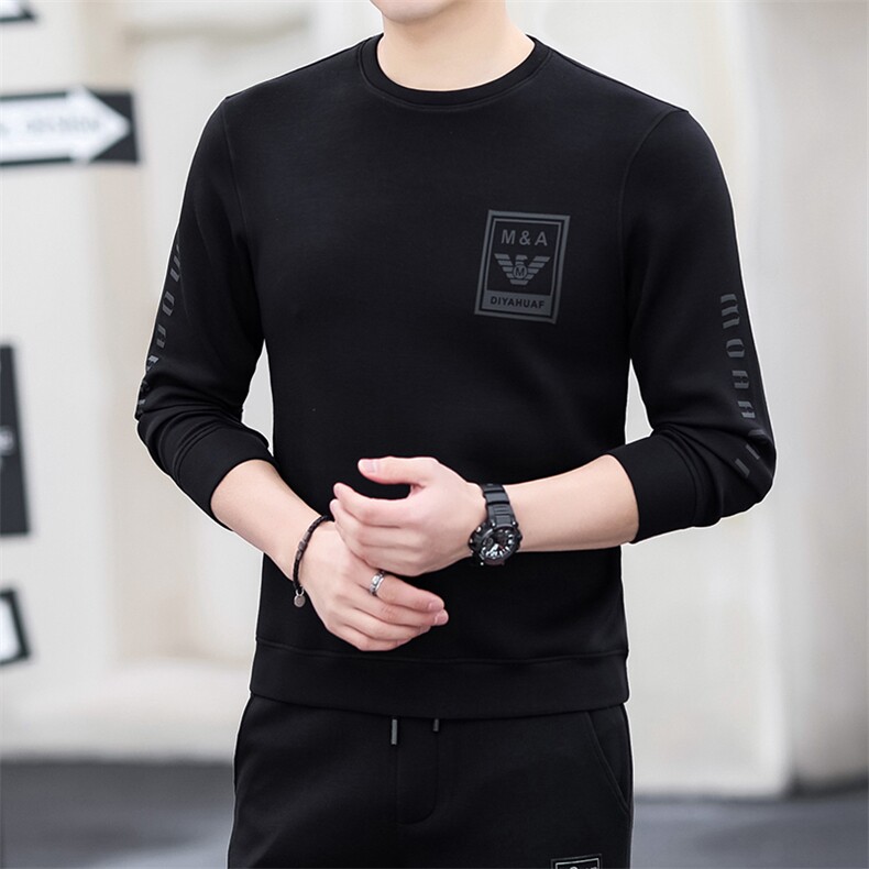 SA9312钱塘2020-2中青年男士冬季新款时尚休闲简约卫衣P72,男装卫衣,钱塘207-2