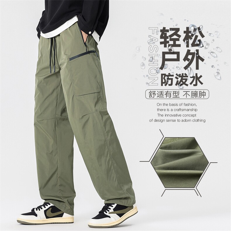 工装裤冲锋裤男户外机能风登山运动裤休闲裤AK0259-P48图片