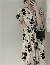 质大花长裙，其它，驿谷