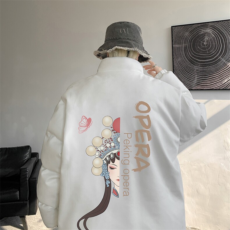 麂皮绒棉衣男大码立领棉袄子男羽绒棉服JM87161-P110图片