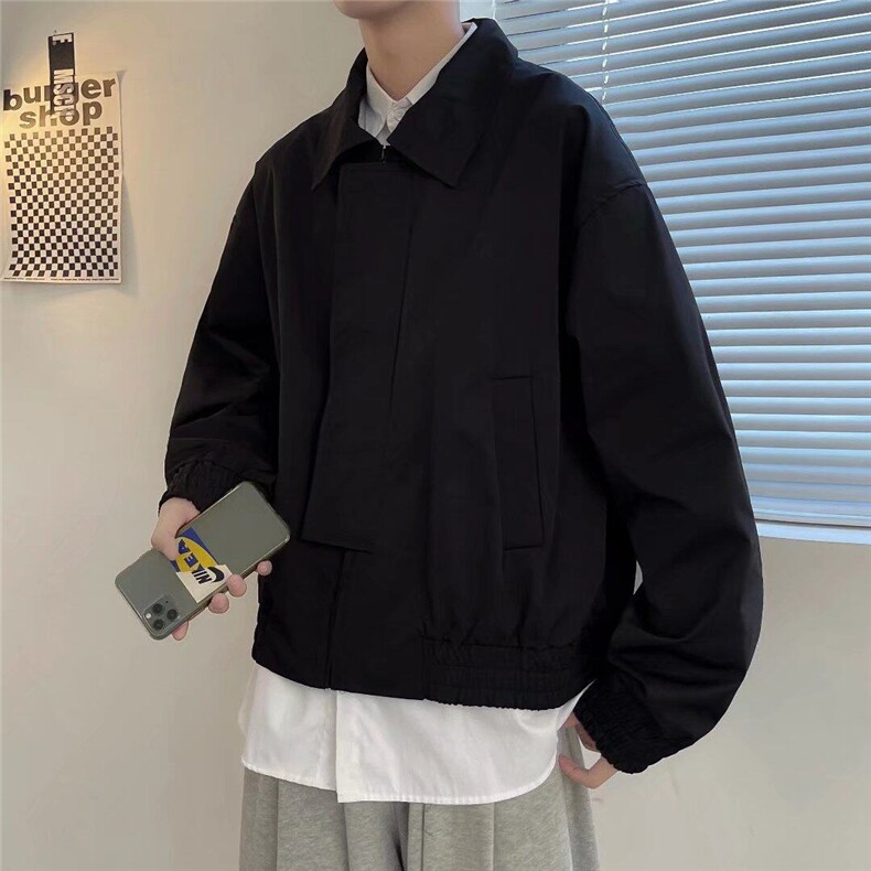 外套男ins潮春秋季2025新款韩版潮流休闲短款飞行员夹克特批p45,男装夹克,星座601-1