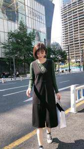 两件套连衣裙，女装连衣裙，万姿风情