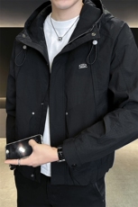 86811-M-3XL-P128店主风秋季休闲品质连帽百搭冲锋衣夹克外套男，男装夹克，电商B255