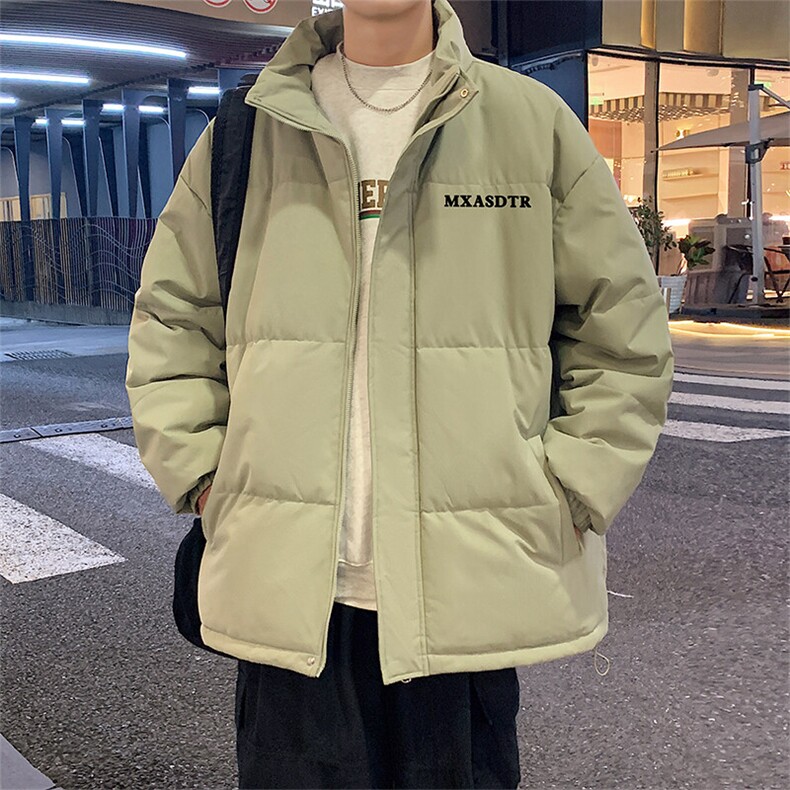 现货 抖音得物可供视频 冬季三防加厚羽绒棉衣外套面包棉服 81139图片