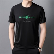 时尚烫钻短袖T恤男薄款圆领潮流体恤衫夏季新款青年男士百搭男装,男装T恤,电商B212（原钱塘6029）