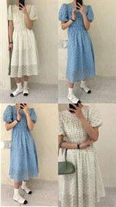 [现货]夏季新款韩版碎花连衣裙图片