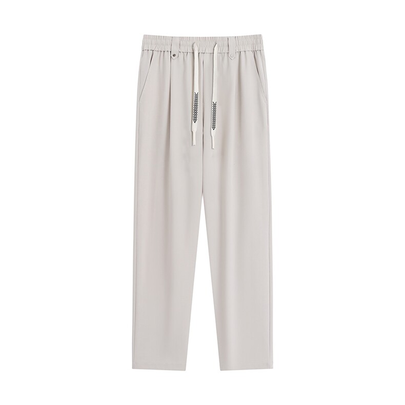 夏季冰丝凉感休闲西装裤K063平铺92%聚酯纤维8%氨纶(S-2XL)TP28,男装西服套装,电商A088