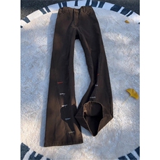 刺绣斜切微喇水洗牛仔裤美式男款直筒裤子修身H455P43，男装牛仔裤，星座1112-1