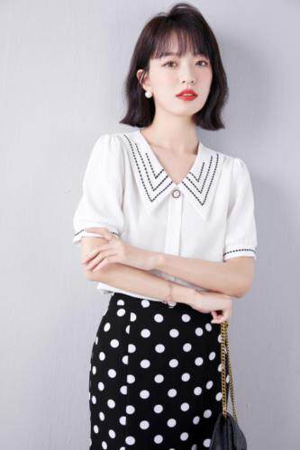 小衫波点裙，女装，流金丽影(3F)