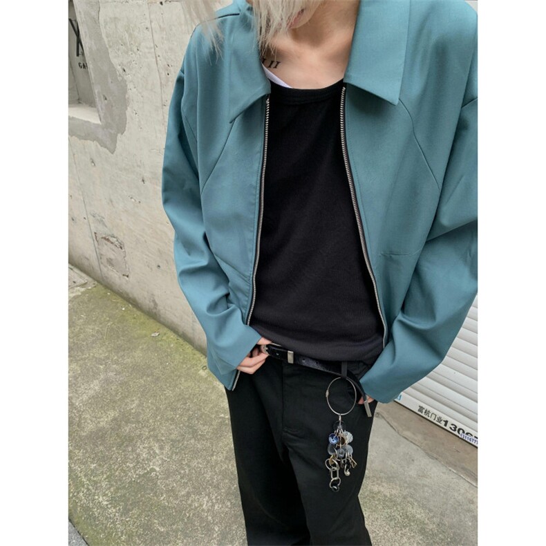 【有货】cleanfit黑色短款外套男高级感痞帅行政夹克Y165LL-特P55,男装夹克,星座1007（原301D）
