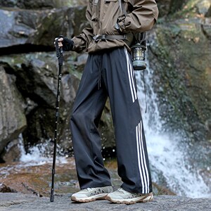 山系机能防风男士新款工装裤春秋宽松休闲长裤青年闪兵裤K858-P40图片
