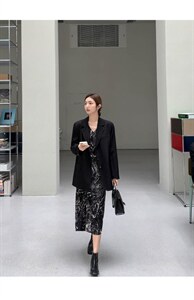 秋季新款韩版修身淑女气质高雅时尚连衣裙图片