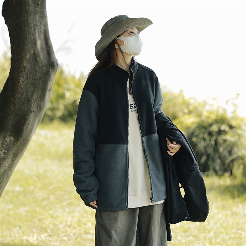 冬季三合一外套日系连帽男装青年夹克户外防水冲锋衣外套6152-P90,男装夹克,星座1403A
