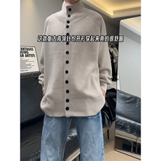 经典纯色高领针织毛衣，A061-AM01558-特P45-视频截图，男装针织衫/毛衣，电商A061