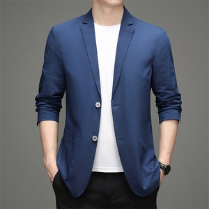 BEA6628803钱塘2020-2春秋新款中年男士商务休闲简约西服货稳P198图片
