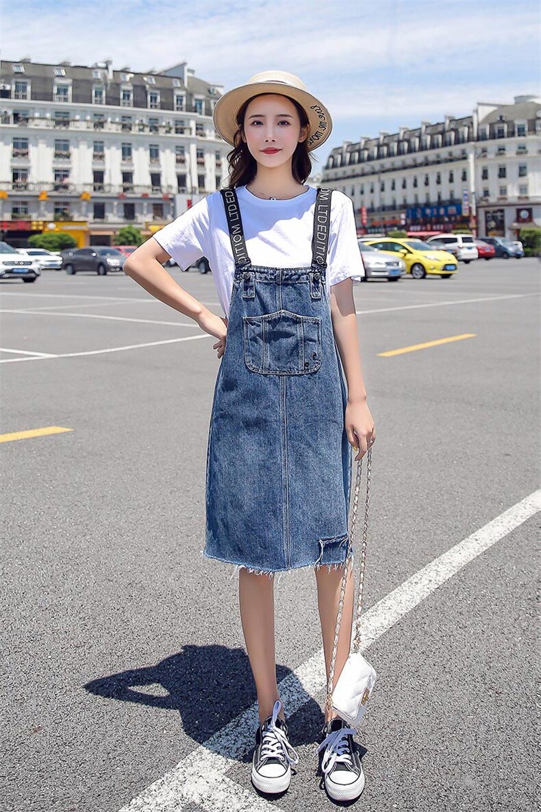 套装/套裙2021年夏季圆领时尚休闲牛仔简约百搭套装2021年夏季,女装套装/套裙,艾仟回(原伊仟回)