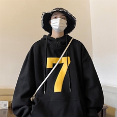 美式连帽卫衣22秋季男生上衣美式高街大码宽松外套JK22313p65控78，男装卫衣，星座605(原A050)