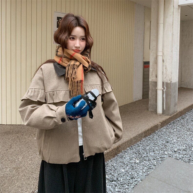 新款现货2152-P265-K395白鸭绒90绒保暖派克服找同款,女装派克服,2B114