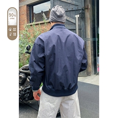广检90%白鸭绒冬季外景羽绒服充绒量75gM-5XHY25593-特P109，男装羽绒服，电商A022