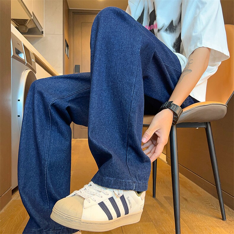 水洗做旧牛仔裤十字架潮流休闲情侣直筒长裤子-NK063-P30【特价】,男装牛仔裤,电商A007