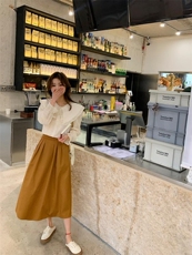 【现货】春款蕾丝娃娃领小衫，其它，NIY