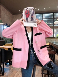 小香风外套 淑女气质图片