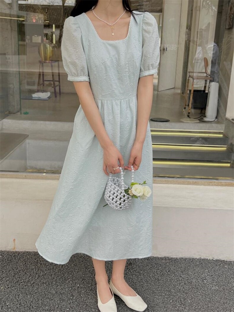 【现货】夏季新款气质连衣裙，女装连衣裙，奥瑾