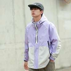 Cityboy情侣时尚连帽冲锋衣外套夹克团体班服，男装夹克，星座301D-5(原星座1415）