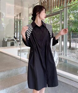 夏季披肩连衣裙,女装连衣裙,吉之红