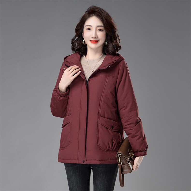 时尚保暖棉服女冬季新款加厚外套宽松显瘦舒适绒内胆棉衣,女装棉衣/棉服,3200格调