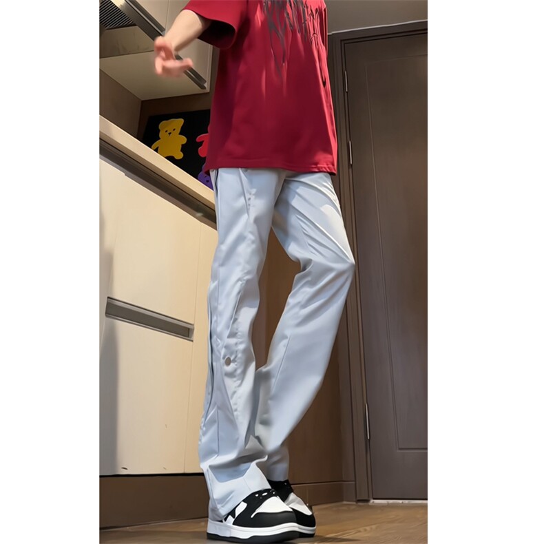 夏季冰丝冲锋裤美式潮流微喇休闲裤AK682-P55,男装休闲裤,电商A337