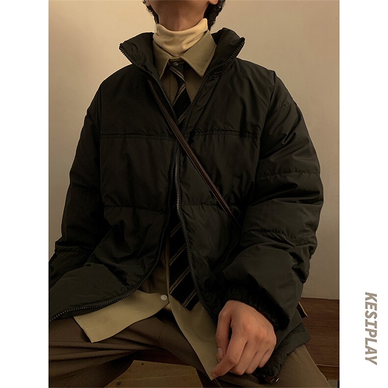 HD1320-TP160控248-冬季港风加厚棉衣男2022宽松大码外套羽绒服,男装羽绒服,电商A102