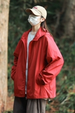 美式高街潮牌连帽防晒衣潮流宽松休闲上衣A161-2360-P40，男装防晒衣，电商A161