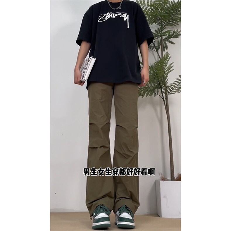 冰丝速干降落伞裤日系复古XZ310A-4聚酯纤维100,男装休闲裤,星座310A-4