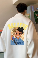 麂皮绒夹克男大码立领褂子外套JK85271-P68，男装夹克，电商A040