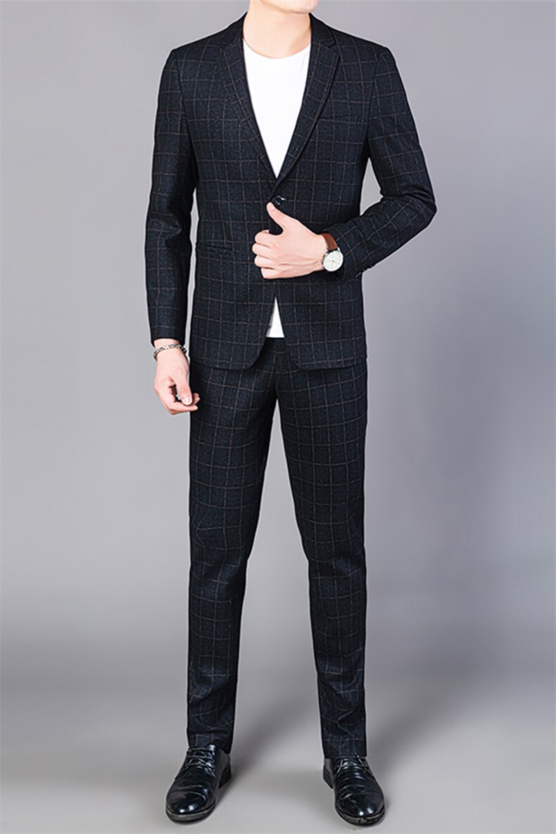 ASD8955春季新款男士西服礼服西装修身商务休闲男装西服套装,男装西服套装,电商B360