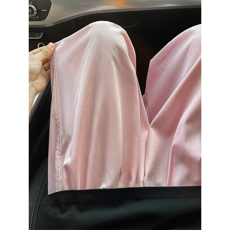 8XL-M多巴胺冰丝垂感慵懒山本裤男夏拖地裤子阔腿休闲裤KZ051P30图片